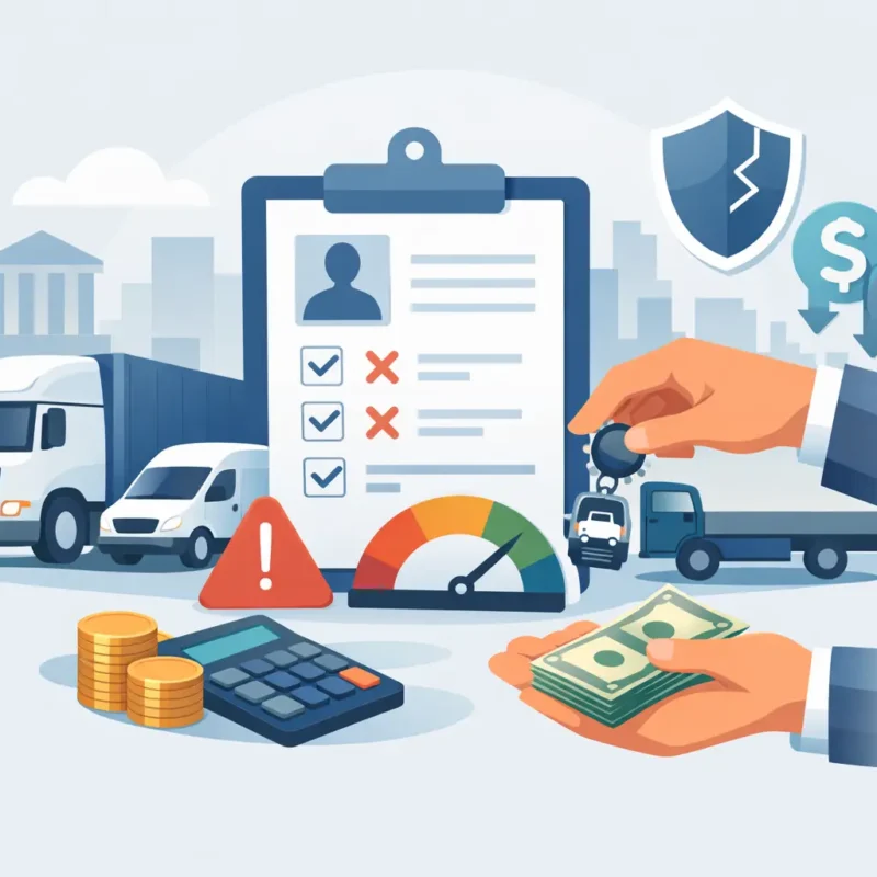 Commercial Vehicle Financing Bad Credit Options