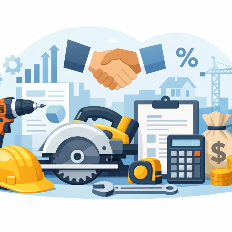 Construction Tool Financing Options That Fit